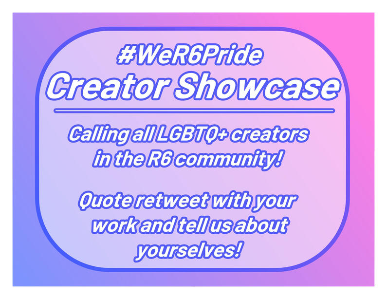 WeR6Pride Creator Showcase